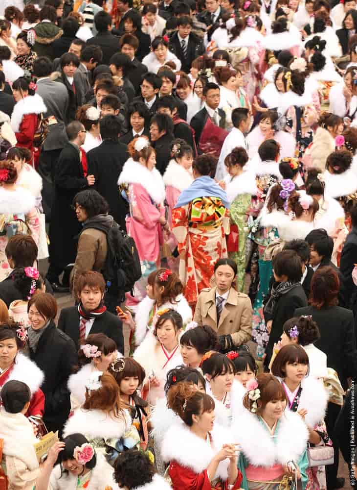 Twenty Year Old People Celebrate Coming Of Age Around Japan Gagdaily News