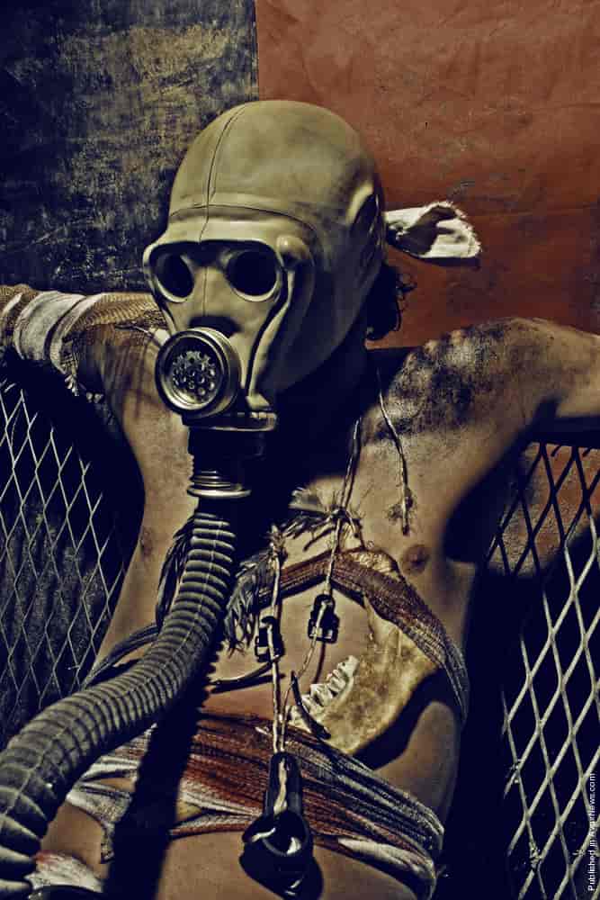 Fart gas mask