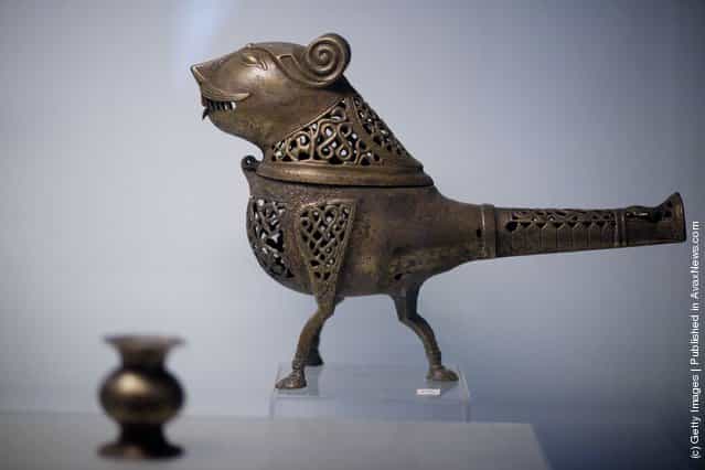 Repaired Sculptures Exhibited In Kabul