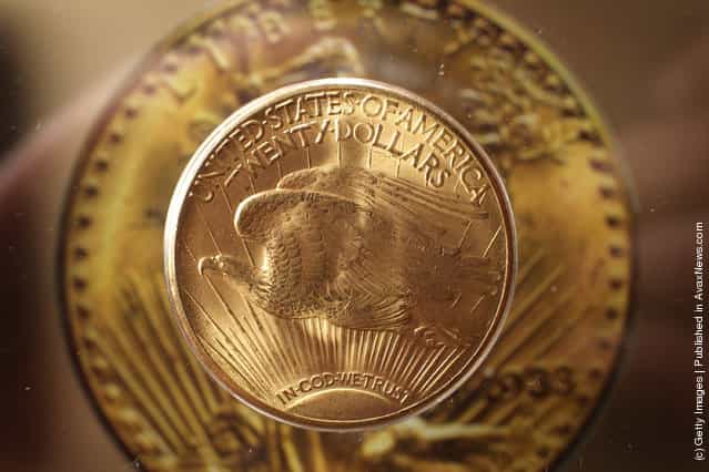 Press Preview Of The World's Most Expensive Coin: Double Eagle