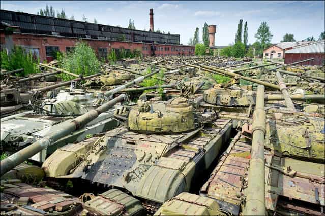 Abandoned Kharkov Armoured Repair Factory