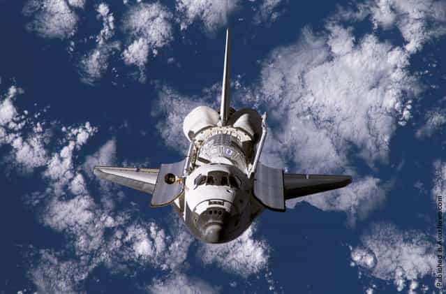Space Shuttle Discovery. Last Mission