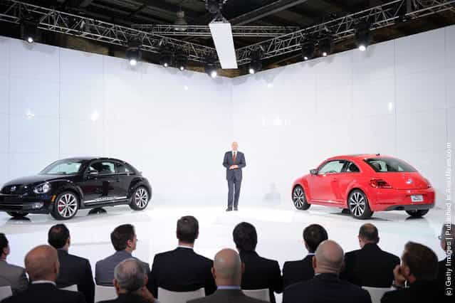Volkswagen Celebrates The Arrival Of The 21st Century Beetle In New York City