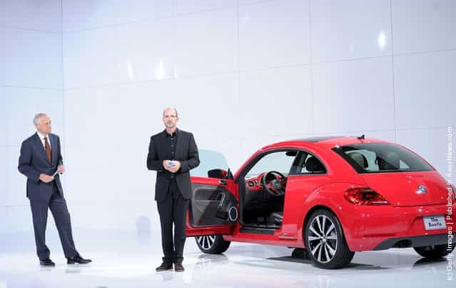 Volkswagen Celebrates The Arrival Of The 21st Century Beetle In New York City