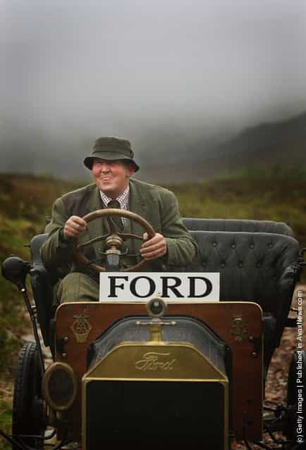 Model T Ford Replica Is Taken Up Ben Nevis