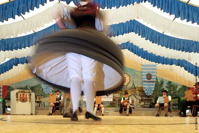Bavarian Dance Competition In Huosigau