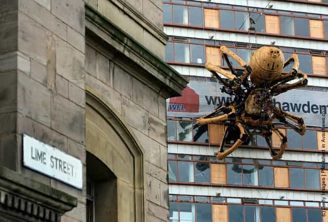 Giant Mechanical Spider