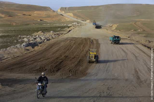 Road Construction In Rural Afghanistan