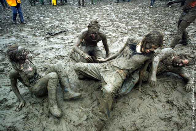A Look Back At The Glastonbury Festival