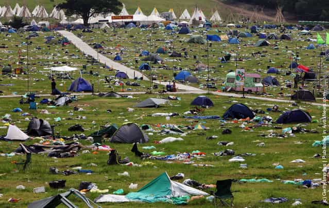 A Look Back At The Glastonbury Festival