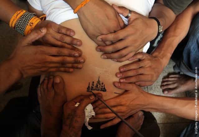 Thais Seek Spiritual Strength At Tattoo Fesitval