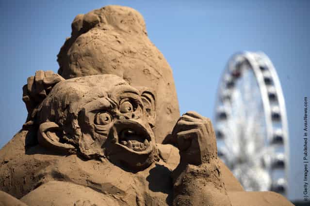 The Annual Weston-super-Mare Sand Sculpture Competition