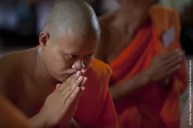 Members Of The Thai Military Join Monkhood For Buddhist Lent