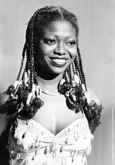 10th March 1978: Nigerian singer Patti Boulaye appearing on the British TV show New Faces, on which she was the first contestant to score maximum marks