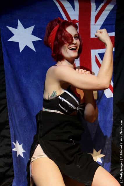 Miss Burlesque Australia Rita Fontaine