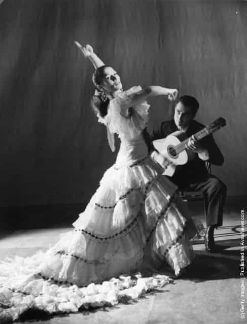 Flamenco dancer Carmen Amaya