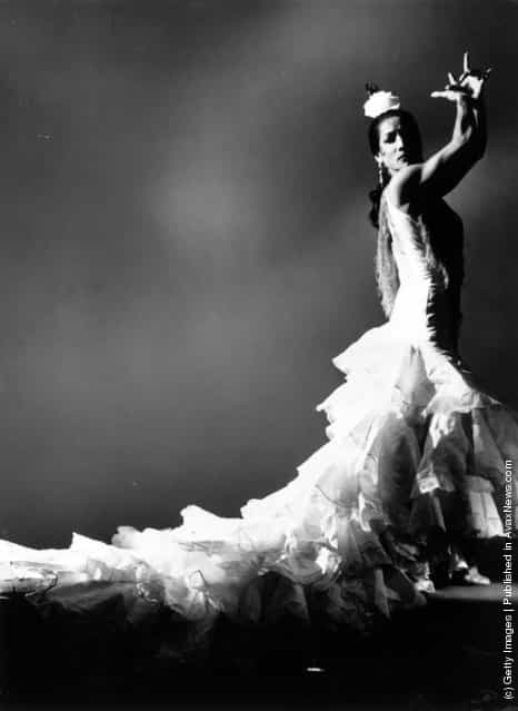 Carmen Amaya, known as the Queen of the Flamenco, not long before she died in 1963