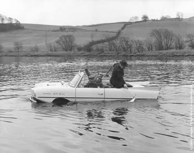 Amphicar, which can be driven on land or water