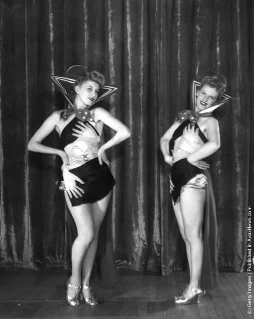 Members of the Empire Cabaret troupe