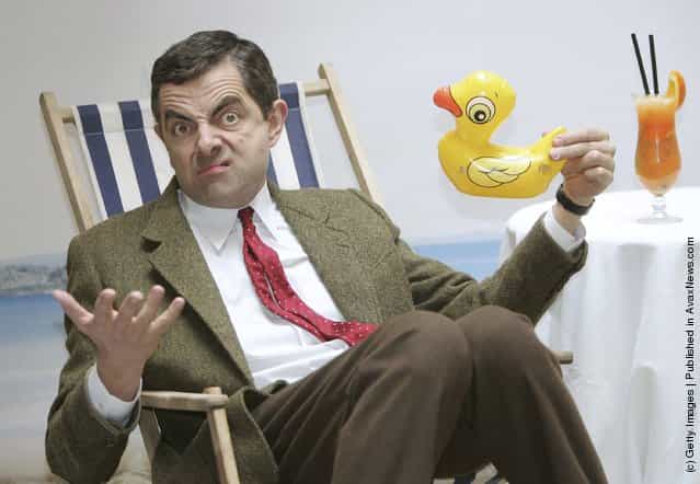 Rowan Atkinson in character as Mr Bean