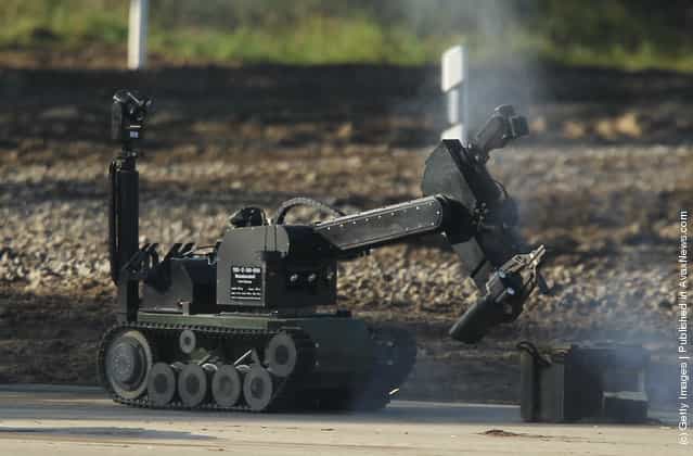 A Theodor robot of the German Bundeswehr