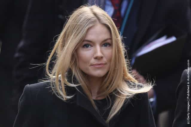 Actress Sienna Miller arrives to give evidence to The Leveson Inquiry at The Royal Courts of Justice