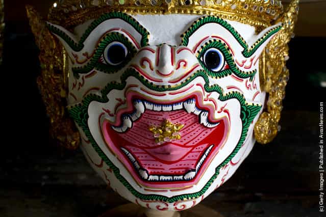 Traditional Thai Khon Mask