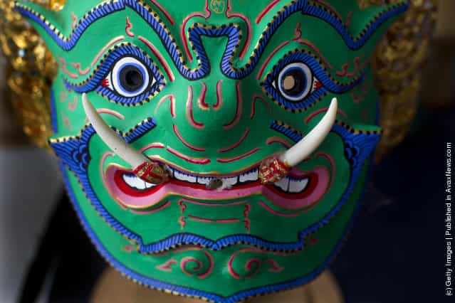 Traditional Thai Khon Mask