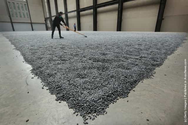 Installation Sunflower Seeds by Chinese Artist Ai Weiwei