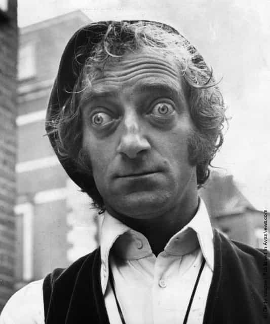 1970: TV and Film Comedian Marty Feldman (1933 - 1983) with characteristic pop-eyed look