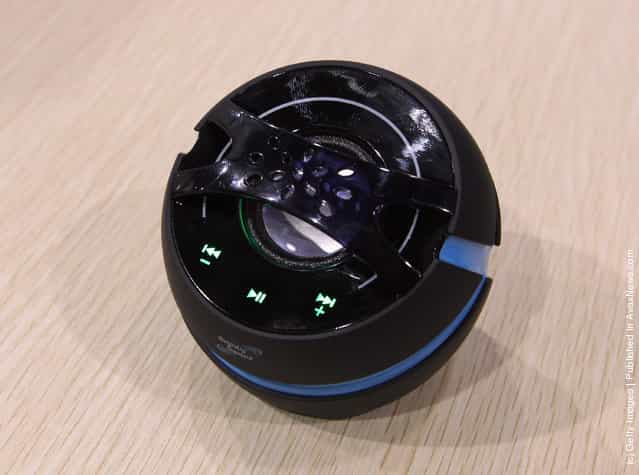 Mighty Dwarf displayed their Bluetooth enabled speaker at the 2012 International Consumer Electronics Show