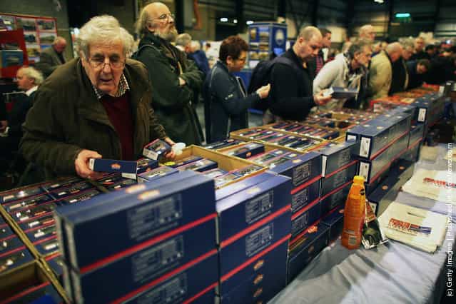  Enthusiasts gather for the Model Rail Scotland exhibition