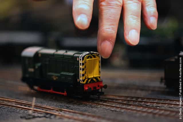 Enthusiasts gather for the Model Rail Scotland exhibition