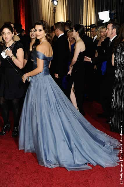 Actress Penelope Cruz arrives at the 84th Annual Academy Awards held at the Hollywood & Highland Center