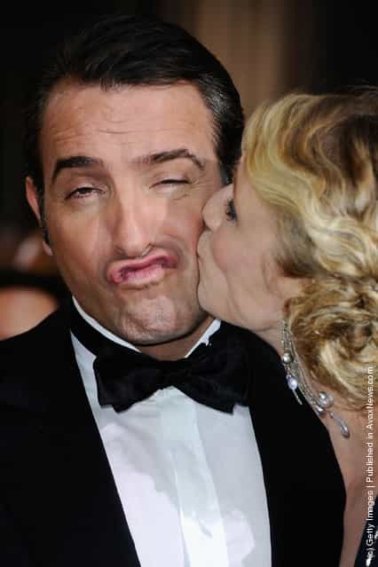 Actor Jean Dujardin arrives at the 84th Annual Academy Awards held at the Hollywood & Highland Center
