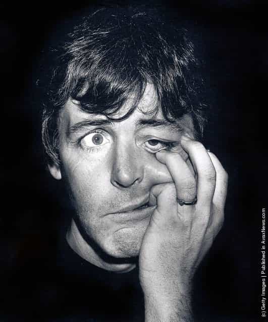 Singer Paul McCartney at the Hamilton Art Gallery in 1983, London