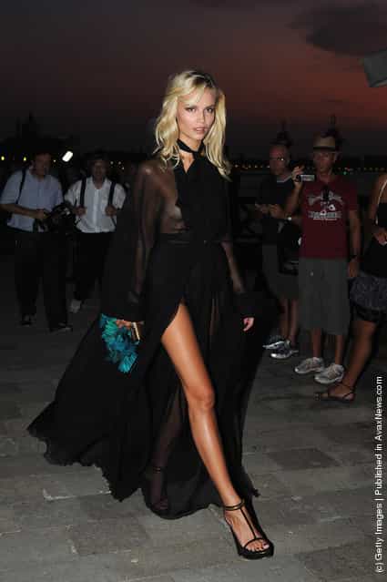 Natasha Poly attends the 2011 GUCCI Award For Women In Cinema at Hotel Cipriani