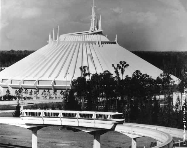 1979: Space Mountain at Disney World in Florida