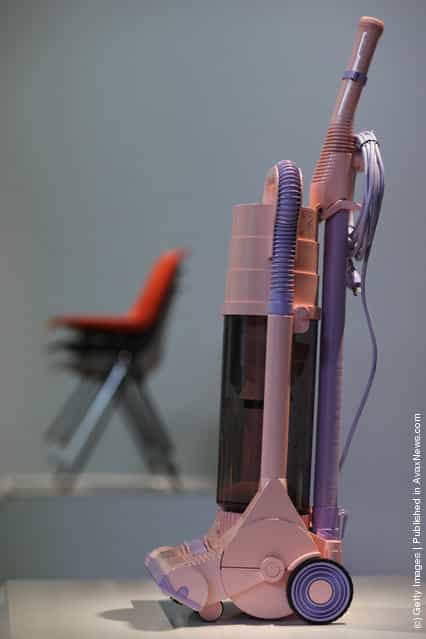 A G-Force Vacuum cleaner designed by James Dyson is display at the Victoria and Albert museums new major exhibition