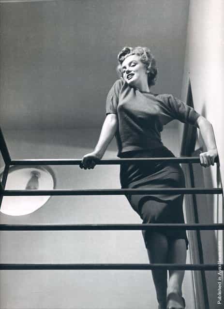 American actress Marilyn Monroe. USA, Hollywood, California, 1952