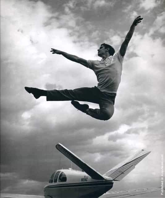 A danseur and choreographer, frequently cited as America's most celebrated male dancer at the time Edward Villella,1961. (Photo by Philippe Halsman)
