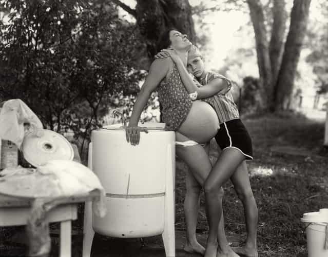 At Twelve Portraits of Young Women, 1983-85. (Photo by Sally Mann)