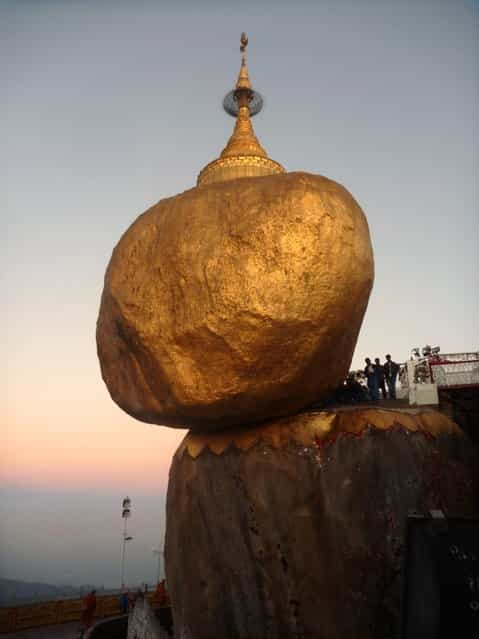 Kyaiktiyo Pagoda (also known as Golden Rock)