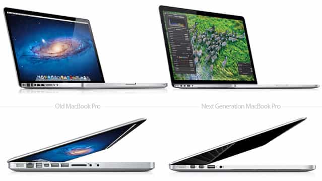 Compare the MacBook Pro with new MacBook Pro