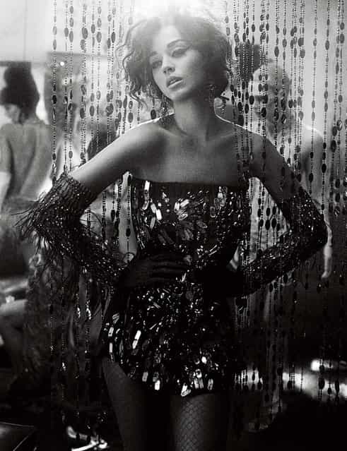 Katy Perry as icon of Hollywood glamour Elizabeth Taylor by Mikael Jansson