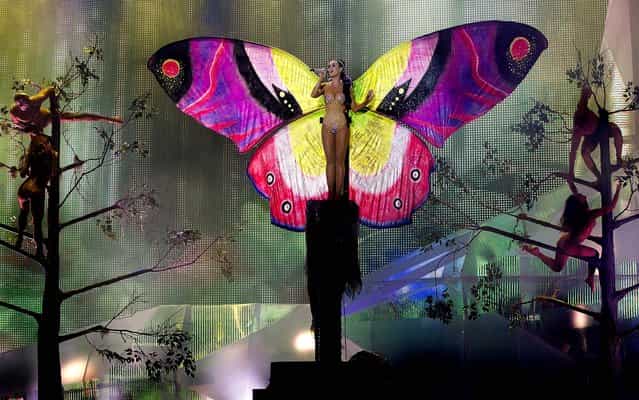 Katy Perry performs during the 2012 Much Music Video Awards in Toronto June 17, 2012
