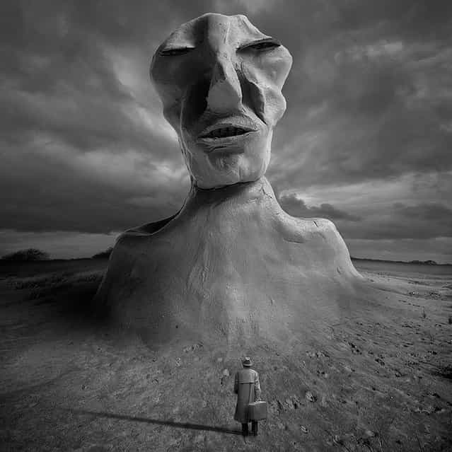 The traveller. Photo Art by Yves Lecoq