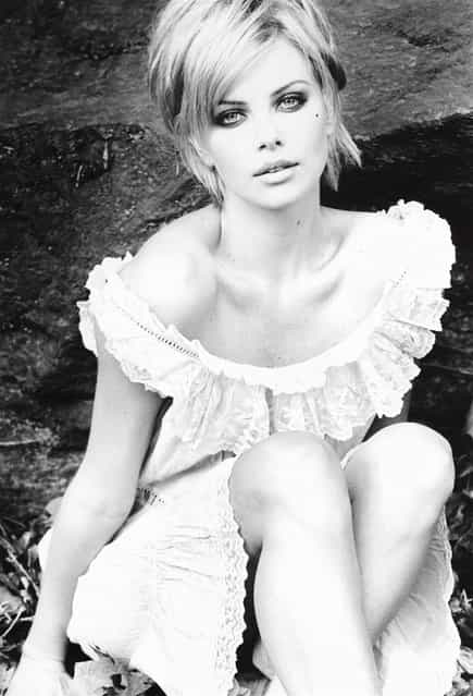 South African actress and fashion model Charlize Theron. (Photo by Ellen von Unwerth)
