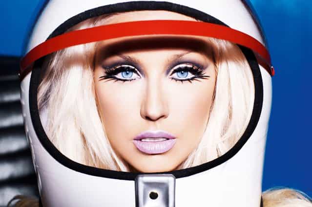 American recording artist and actress Christina Aguilera. (Photo by Ellen von Unwerth)