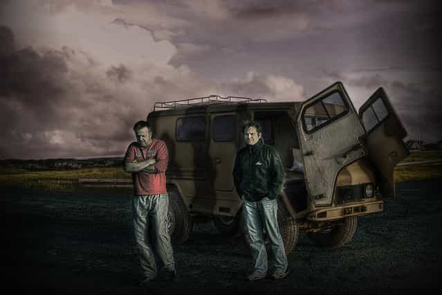 The Blimpmobil at ferkingstad. (Photo by Geir Akselsen)